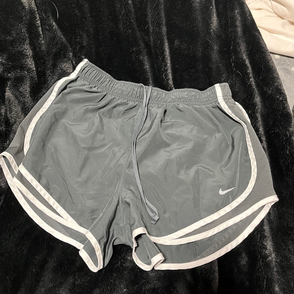 Nike Women's Charcoal Gray Athletic Shorts